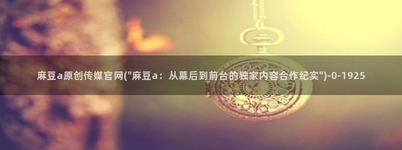 mdl pub麻豆传媒官网