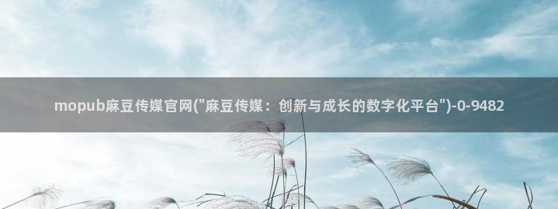 麻豆传媒自制官网
